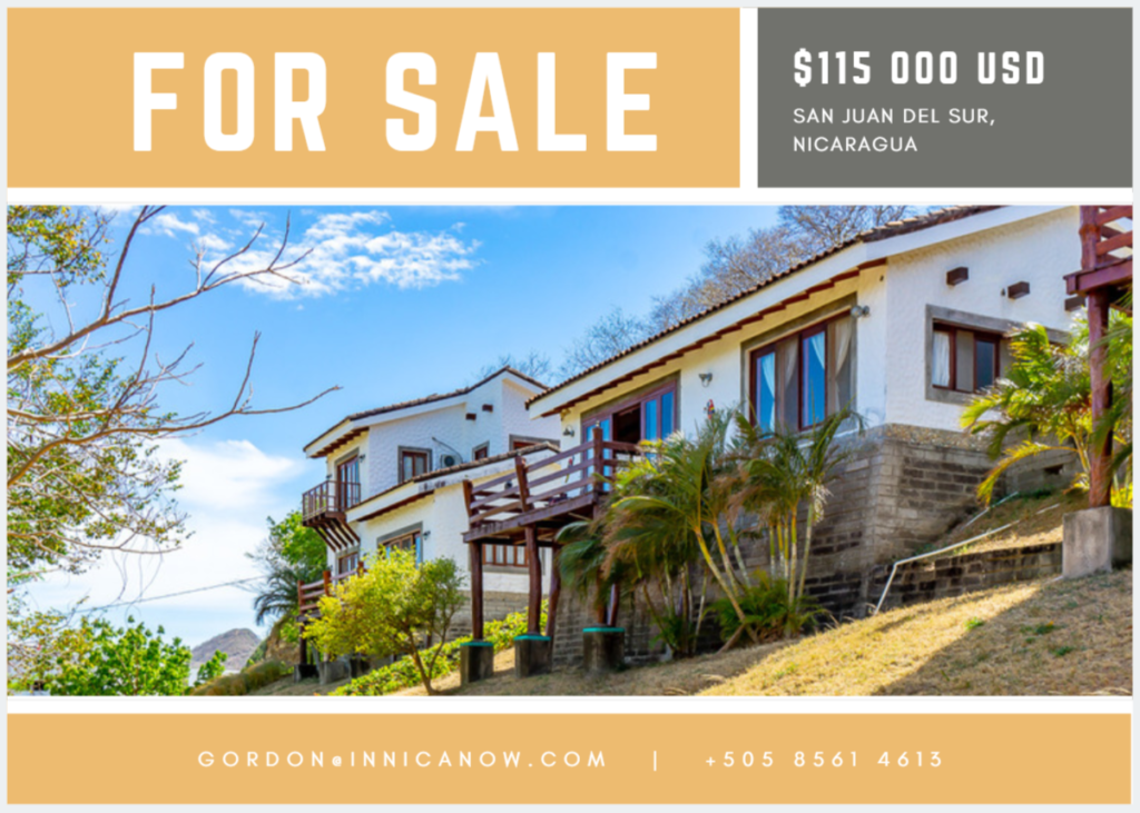 Full Coverage Homeowners Insurance: Casa de Ensueño, San Juan del Sur, Nicaragua - $45 USD per month